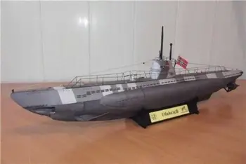 1:100 Rozsahu Nemecku U-141 U-boot typ IID DIY Remeselníci PAPIER MODEL AUTA