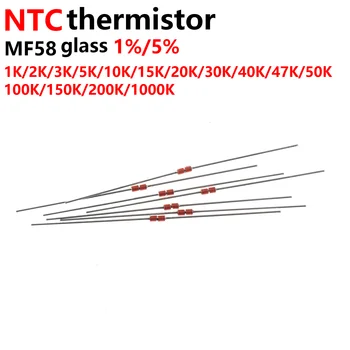 100ks Tepelný Odpor NTC MF58 3950 B 5% 1% 1K 2K 5K 10 K 20 K 50K 100K 200 TISÍC 500 1M ohm Thermistor Senzor