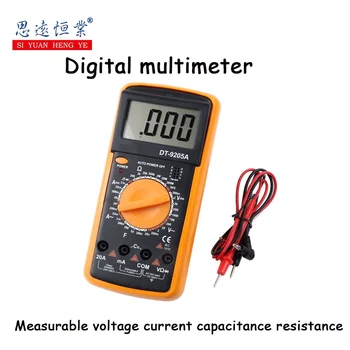1pcs Elektronické multimeter Portable multi-funkčné vysoko precízny digitálny displej digitálny multimeter môže merať napätie, curr