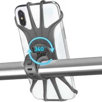 360 Otočná Silikónové Požičovňa Telefón Majiteľa Rovnováhu Auto, Motocykel, Stojan, Držiak GPS Podporu Pre Iphone 11 Xiao 10 Huawei P60