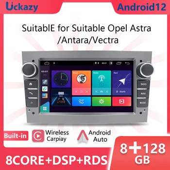 Bezdrôtové Carplay Uckazy Android12 Auto Stereo Na Opel Vectra C, Zafira Corsa B DC Astra H GJvivaro Multimediálne AudioGPS Navigatio