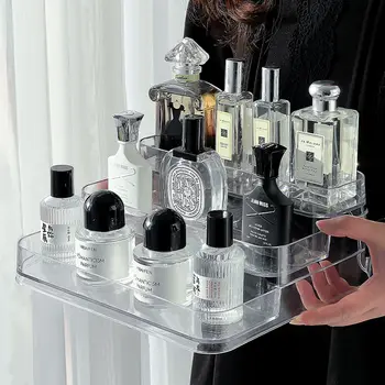Desktop Parfémy Police Kúpeľňa Make-Up Organizátor Parfum Aromaterapia Organizátor Starostlivosť O Pleť Úložný Stojan Organizátor