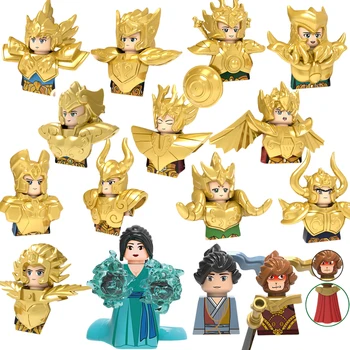 Film Obrázok Anime, Komiksu, Stavebným Starovekej Čínskej Troch Ríšach Hrdinovia Cesta Na Západ Zlaté Bojovníkov Súhvezdí Tehla