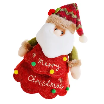 Santa Candy Darčeková Taška Čokoláda Skladovanie Tašky na Zips, Papier, Vianočné Tvorivé netkanej Textílie, Vrecia Starší Kontajner