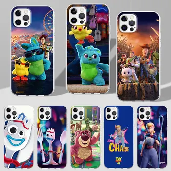 Toy Story Kryt pre Apple iPhone 11 12 13 Mini 14 15 Pro Max 7 8 Plus SE 2020 X XS 6 6 5 5s Jasné TPU Prípade