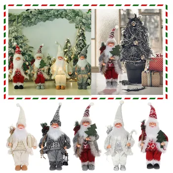 Závesné Projekčné Ornament Mysliteľ Socha Žiariace Svetlá S Vianoce Gnome Bábika Ornament Dekorácie Santa Vianočné Bábika