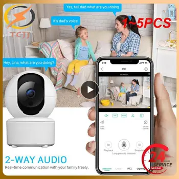 1~5 KS Smar 3MP IP Kamera ICSEE Smart Home Krytý WiFi Bezdrôtové bezpečnostné Kamery Automatické Sledovanie KAMEROVÝ Bezpečnostný Dieťa Pet