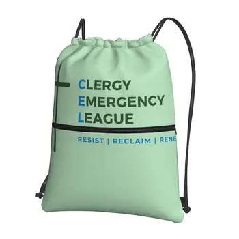 CEL Logo - Transparentné Prenosné Batohy Šnúrkou Taška Multi-function Šnúrkou Balíček Pocket Book Tašky Pre Žiakov