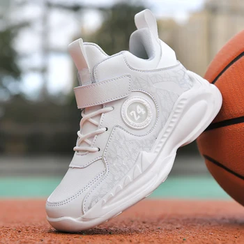 Detské profesionálny basketbal topánky nové basketbalové topánky pánske a dámske topánky protišmykových sports training topánky