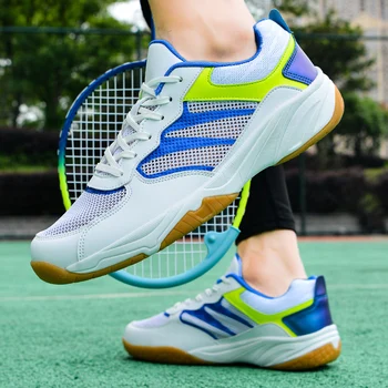 Nové Bedminton Topánky Muži Ženy Priedušná Bedminton Nosí pre Mužov, Ženy, nízka Hmotnosť Topánky na Tenis Proti Sklzu Stolný Tenis Tenisky