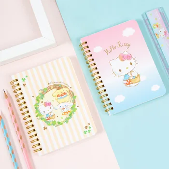 Nové Originálne Sanrio Cievka Kniha A6 Denník Malý Notebook Kt Poznámka Knihu Poznámka Knihu Kitty Knihy Deti Mini Kawaii Bookskids Pekný Darček