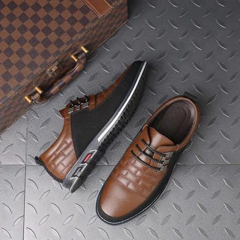 Oxfords – pánske mäkké kožené topánky, čierne návrhár obuvi, nadrozmerné 38-48, módne, bežné, nositeľné, formálne, pracovné, svadobné