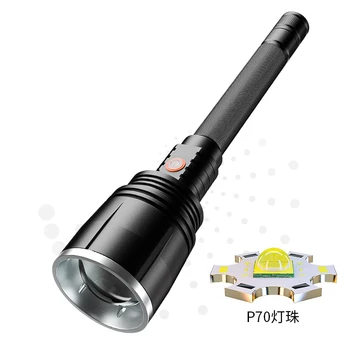 P70 Rotujúce Zoom USB Vstup a Výstup, Napájanie Displej, Vysoký Výkon LED Hliníkovej Zliatiny Výkon Horáka