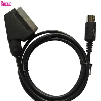 PAL verzia C-pin Plug Scart Video Kábel pre SEGA Mega Drive 1 pre Genesis 1 EÚ kábel
