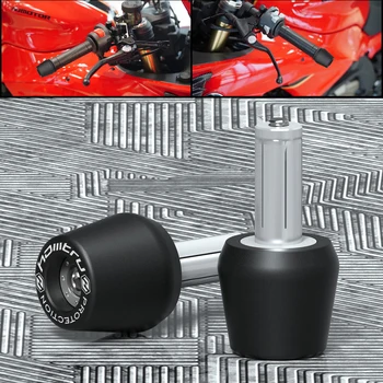 Riadidlá motocykla Rukoväte Končí Plug Čiapky Pre Ducati Monster 1200 / Monster 1200S 2017-2021 držadlo Končí Ochranu Jazdca
