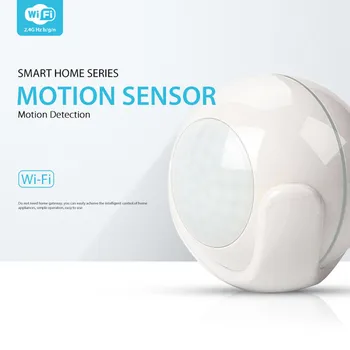 Smart Home Securicity Alarm Systém Napájaný z Batérií WiFi Infračervené PIR Snímač Pohybu Detektor Ovládací Systém domáceho Alarmu