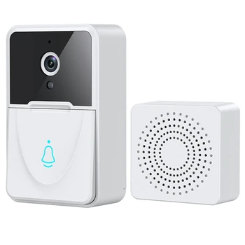 Video Zvonček Smart Zvonček Wifi Bezdrôtové Zvonenie Zvonu Home Security Alarm, Nočné Videnie Vzdialený Monitoring Kamerou