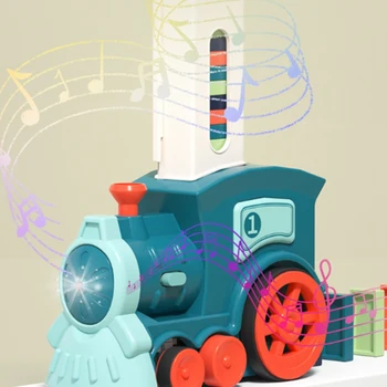 Vlak Elektrické Auto Stavebné Bloky pre Deti je Automatické, Ktorým sa Hra Vzdelávacie Hračky pre Deti, HOBBY Hračky Darček