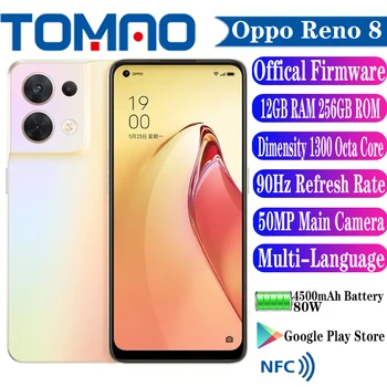 Úradná Nové Oppo Reno 8 5G Smartphone Android 12 6.43